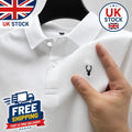 Men's Summer Embroidered Polo Shirt Fashion Short Sleeve T-Shirt Top Tee