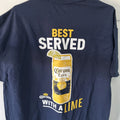 Corona Extra Large Back Print Promotional T-shirt Wetherspoon L