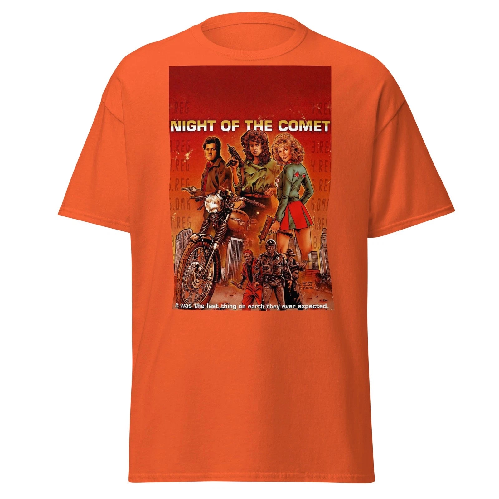 Night of the comet Unisex classic tee