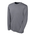 Champion Tactical TAC26 Men's Long Sleeve Double Dry T-Shirt, Stone Gray, Small