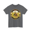 Rainier Pale Beer Western Cowgirl Cowboy Horse San Francisco CA Retro T-Shirt