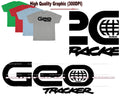 Geo Tracker Rare Fun Mini SUV Model Logo DigiRods / Koolart T Shirt - 4 Colors
