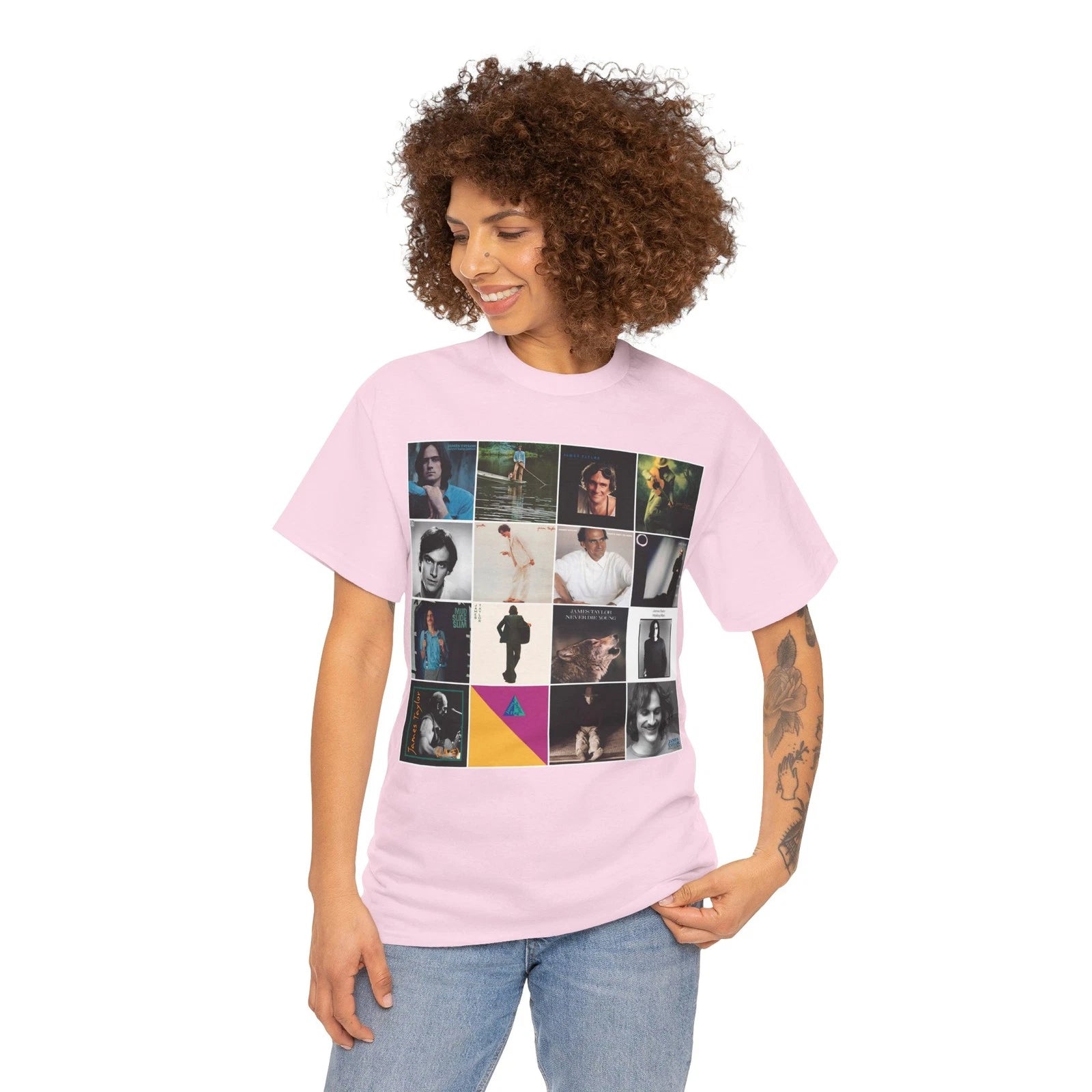 James Taylor Singer Songwriter T-Shirt 70s 80s Soft Rock Folk Rock