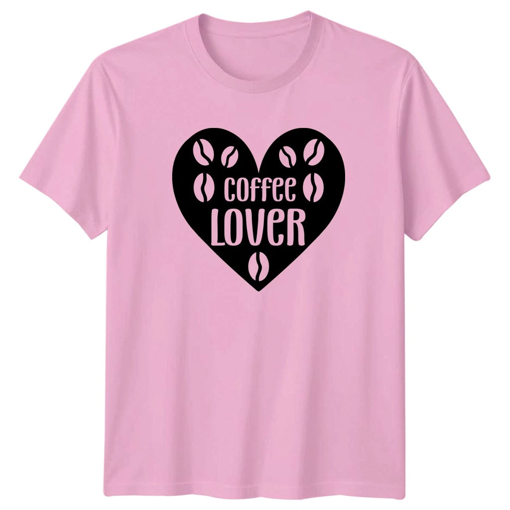 Coffee Lover T-Shirt Coffee Beverage Birthday Gift For Him And Her