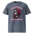 Unisex organic cotton t-shirt Catrina 7Vibe7 Urban Streetwear Graffiti Style