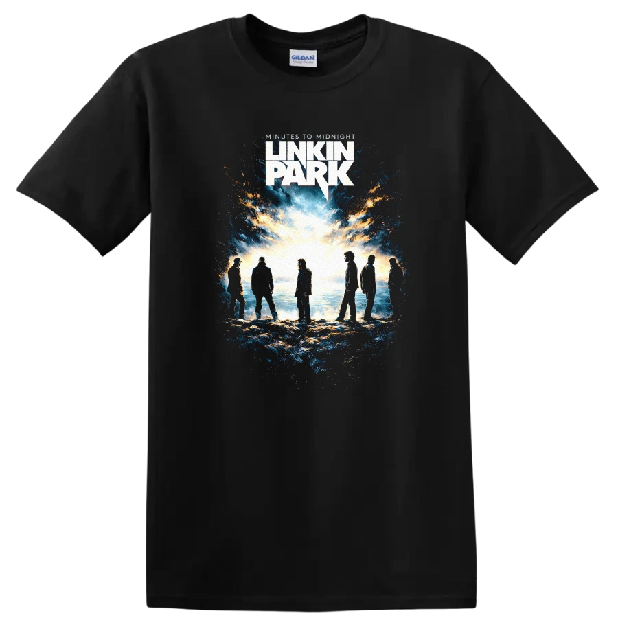 Vintage Classic Rock Band Graphic T Shirt Creative Design Tee