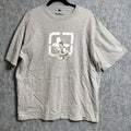 Dripsndrops T-shirt Mens 2XL Graphic Print Grey Painter Streetwear Short Sleeve