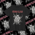 Heinous Killings “Nailed Cranium” Brutal Death Metal Band Vintage Print T-Shirt