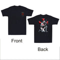 Deus Vult Knight Templar Christian Warrior Crusader Cross Front & Back T-Shirt