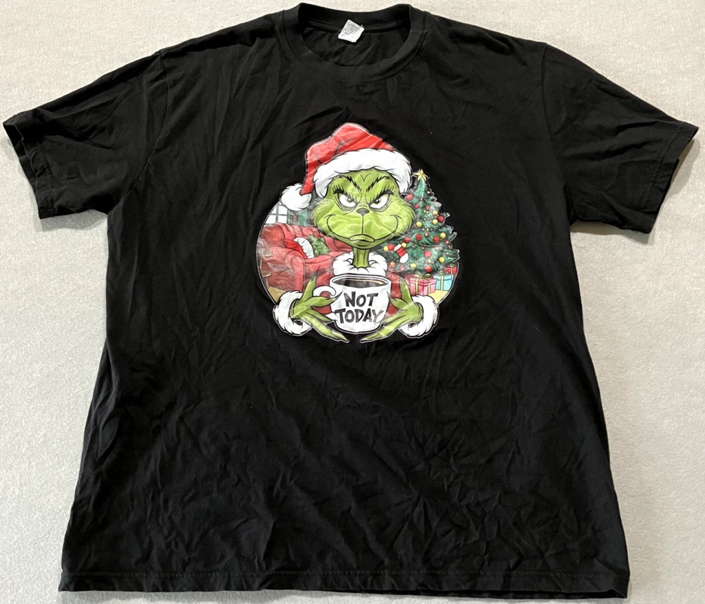 NOT TODAY, The Grinch Christmas Funny, Coffee Lovers Unisex Classic Tee #2382