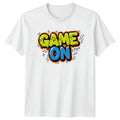 Game On T-Shirt Street Style Gaming Birthday Gift For Him And Her