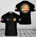Custom Name US Navy SEAL Team Sea Land Air 3D T-Shirt