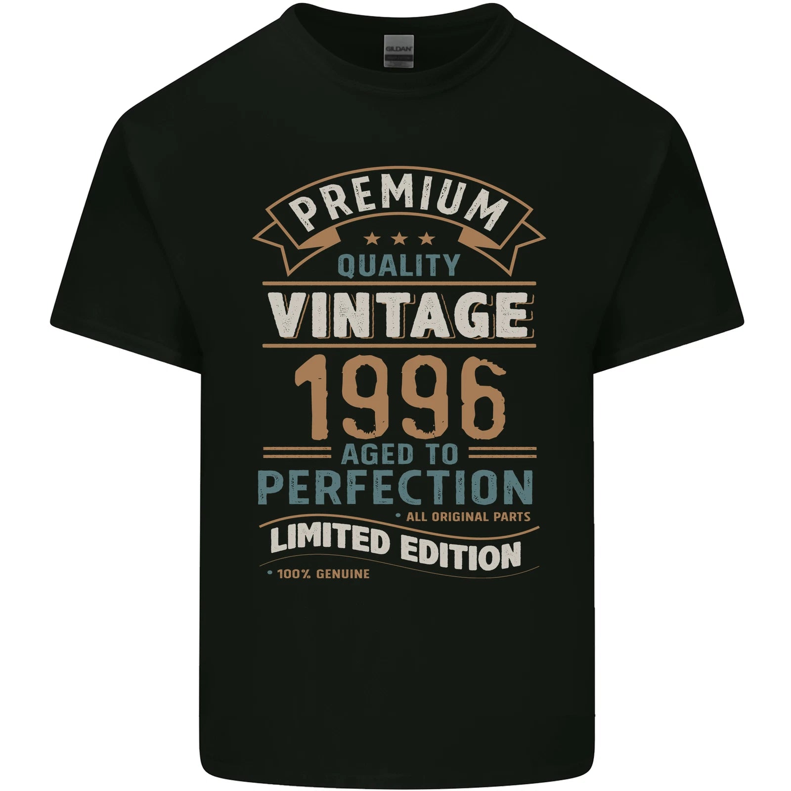 Premium Vintage 30th Birthday 1996 Mens Light Cotton T-Shirt