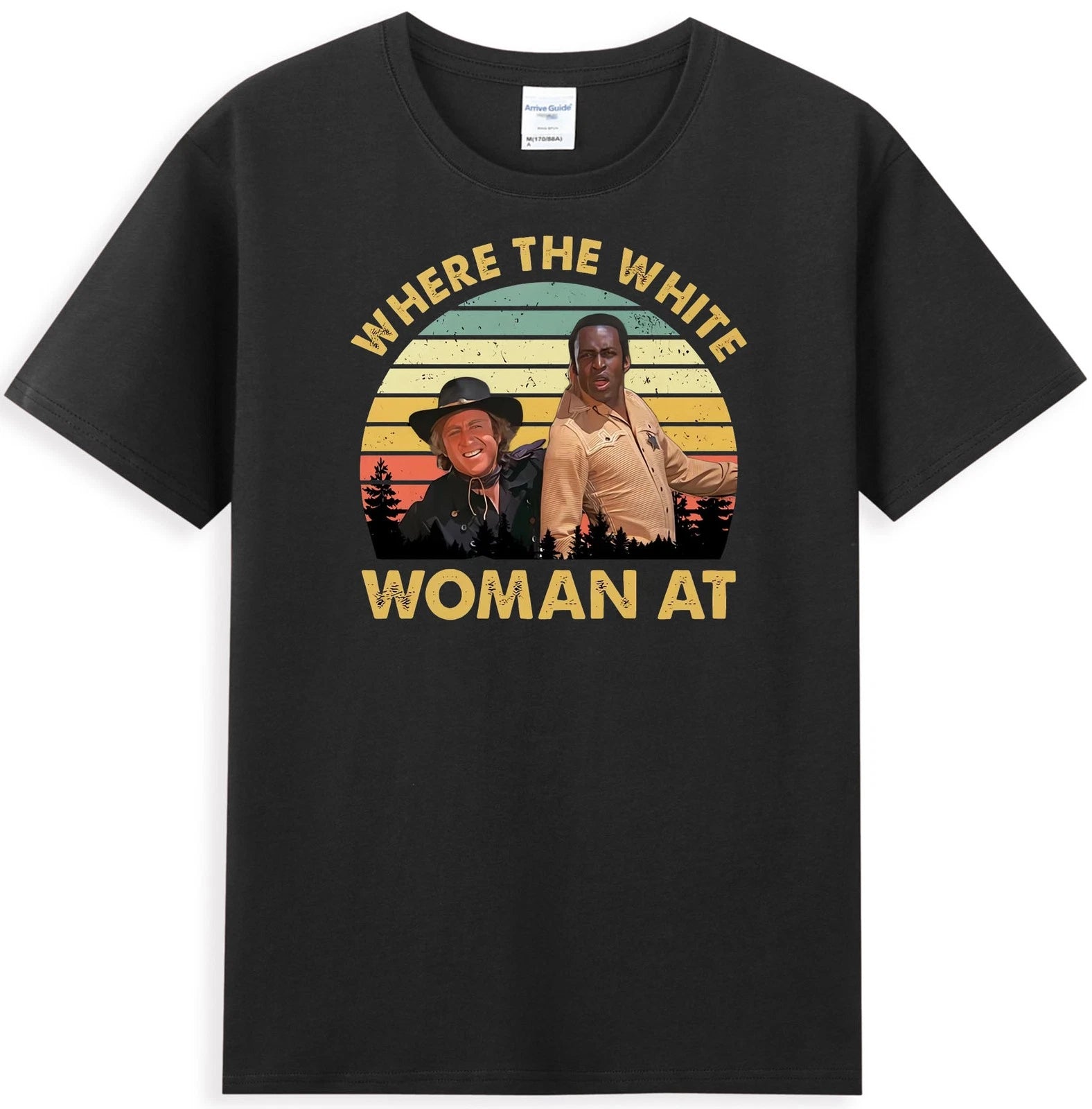 Hey Where The White Women At? Funny Saying Men's T-Shirt