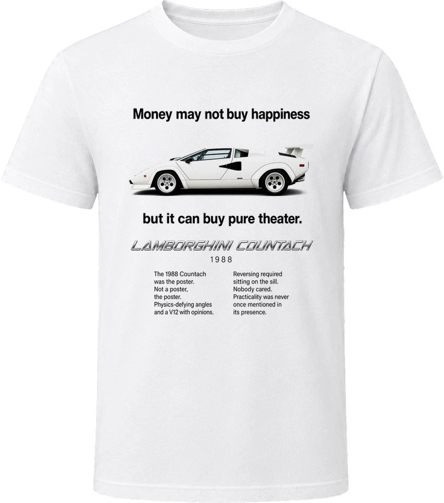Lamborghini Countach 1988 80s Exotic T-Shirt