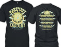 SALE! Barefoot Country Music 2026 Cheetah Tee Wildwood NJ On June 18-21 2side