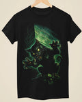 Inspired by Pet Sematary – Demonic Black Cat Dark Art Unisex T-Shirt (H0-045)