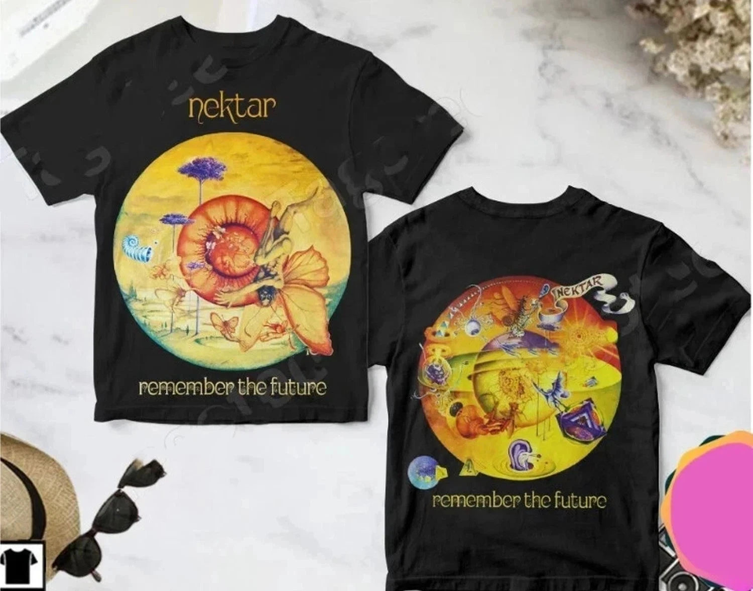 Nektar Remember The Future Album Cover AOP 3D T-shirt Unisex Full Size