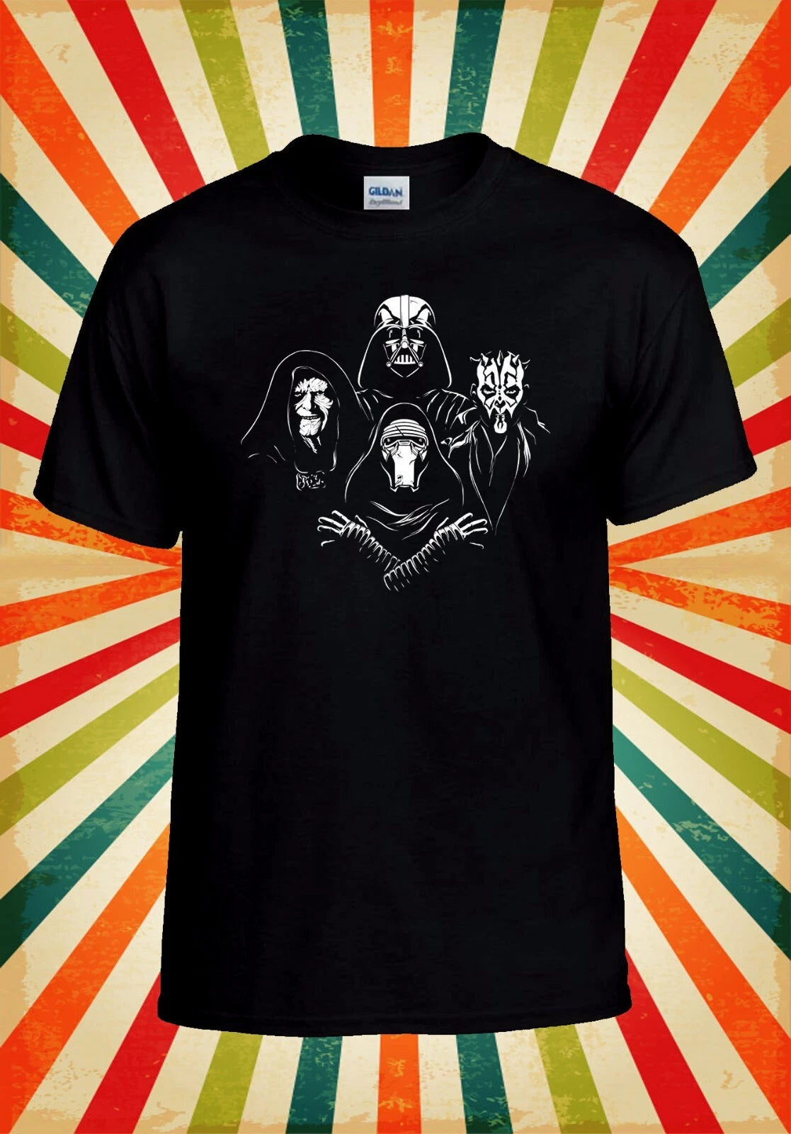 The Dark Side Sidious Vader T shirt Men Women Unisex Baseball T Shirt Top 3245