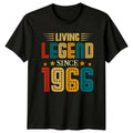 Living Legend Since 1966 T-Shirt 1966 Birthday 60th Birthday Gift For Him Her