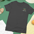 Personalised Custom Embroidered T-shirt Trees Lawn Mower Gardening Services