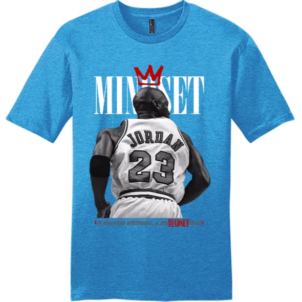 NEW ART SOCIETY MJ MINDSET VOL. 1 HEATHER TURQUOISE TEE SHIRT SM-4XL MADE IN USA