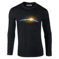 A New Dawn Mens T-Shirt - Long Sleeve Space Sunrise Planet Earth