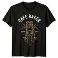 Cafe Racer Motorcycle ESTB 1965 Vehicles Mens T-Shirt Womens Tee Graphic