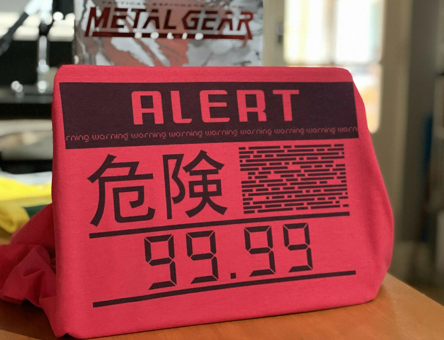 Metal Gear Solid Alert Phase T-Shirt - Inspired by Kojima's MGS by Rev-Level