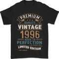 Premium Vintage 30th Birthday 1996 Mens T-Shirt 100% Cotton