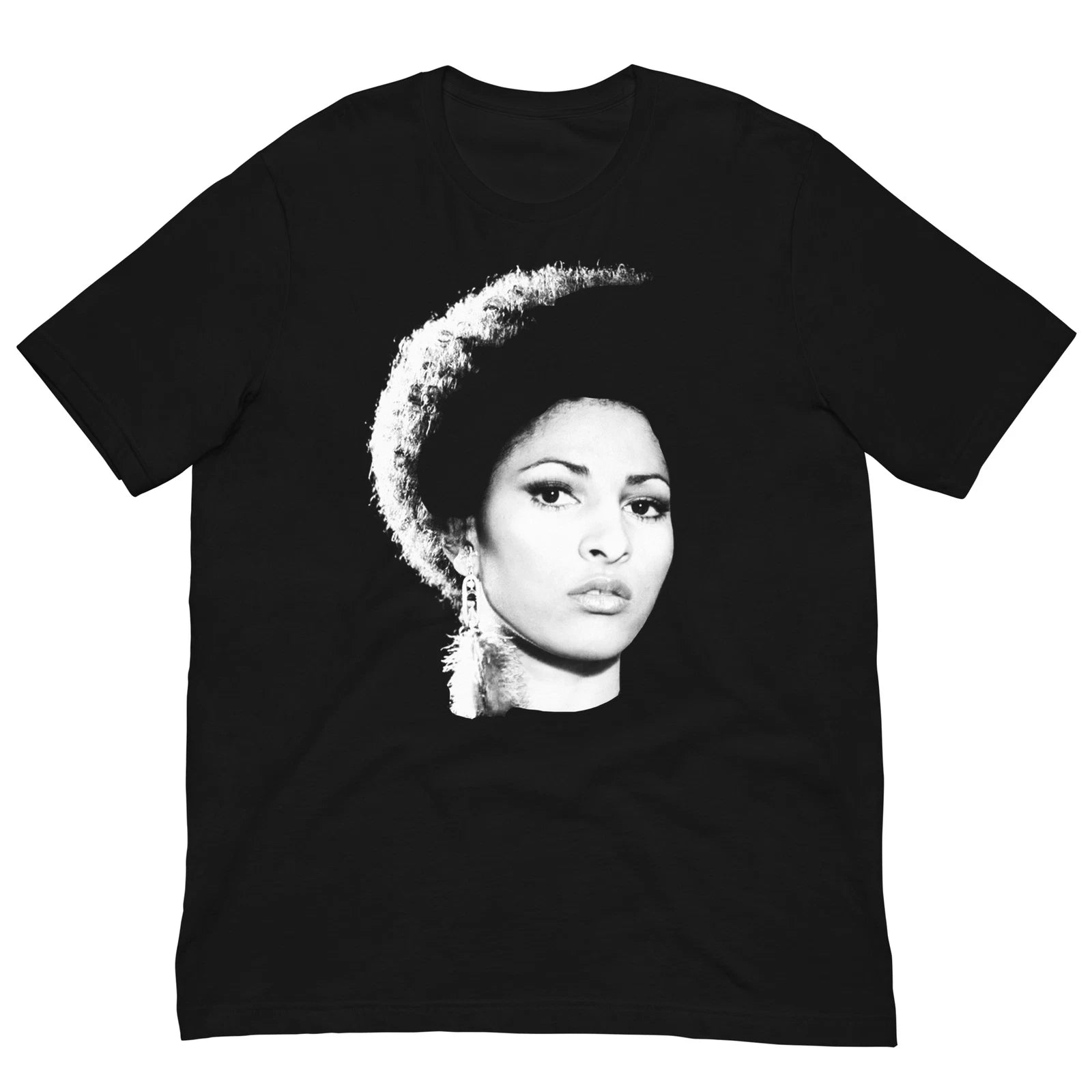 Pam Grier Retro Style  Fan Artwork Tee Shirt Unisex t-shirt
