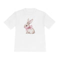 Cute Bunny Graphic Tee, Unisex Moisture Wicking T-Shirt, Gift for Easter, Spring