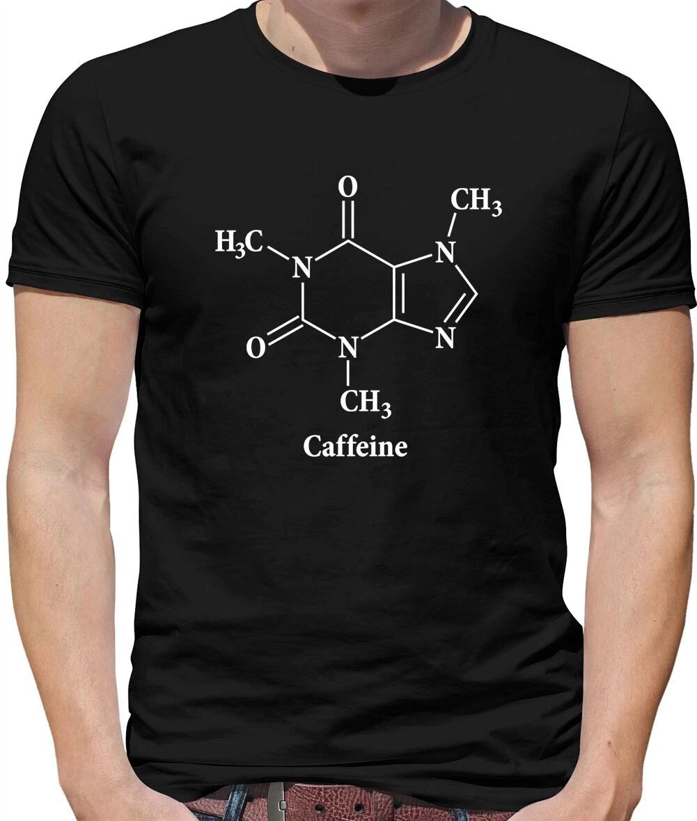 Caffeine Formula Mens T-Shirt - Coffee - Tea - Espresso - Science - Latte - Gift