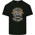 Biker Custom Cafe Racer Motorcycle Mens Cotton T-Shirt Tee Top