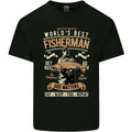 Worlds Best Fisherman Fathers Day Fishing Mens Light Cotton T-Shirt