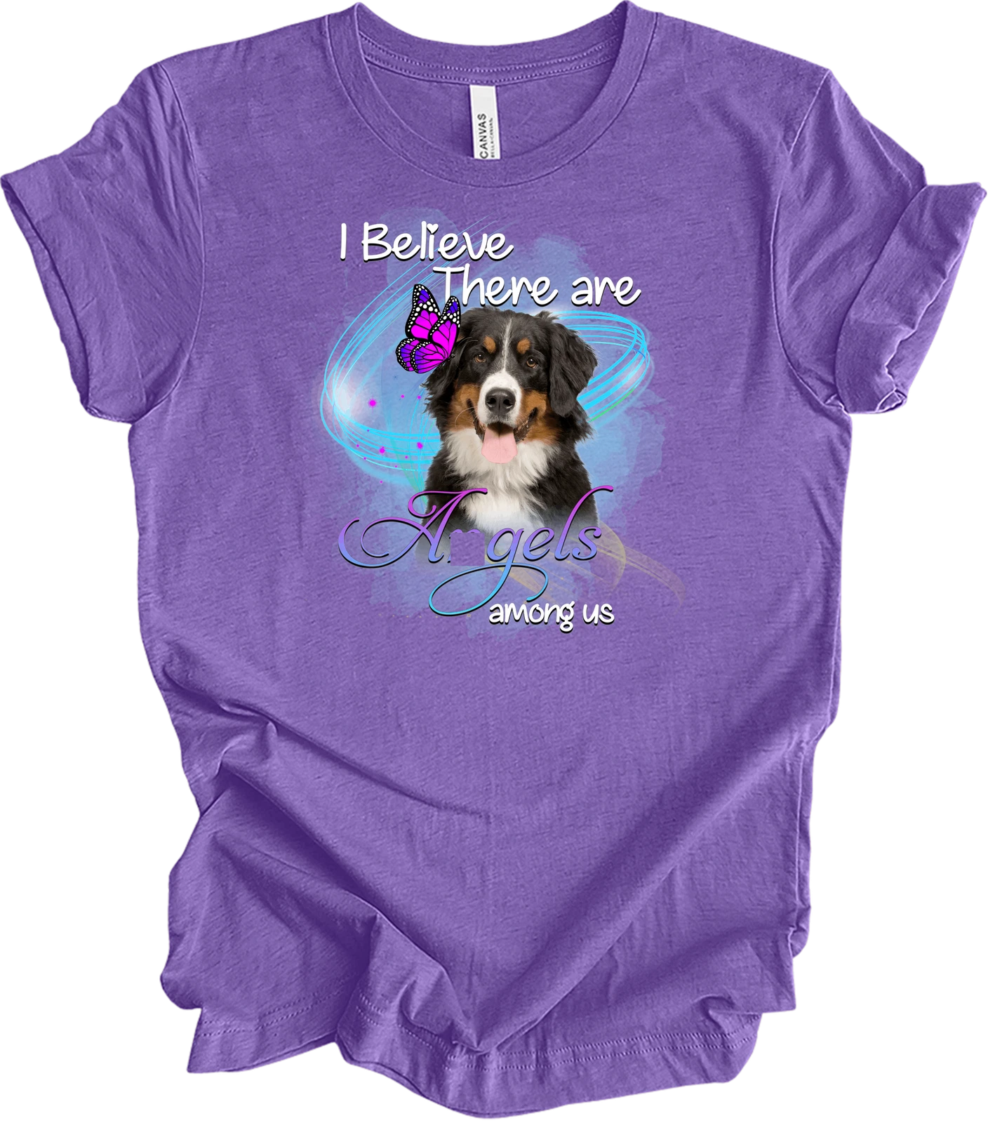 Bernese Mountain Dog Angel T-Shirt Berner Dog Lover Memorial Gift Bouvier Bernoi