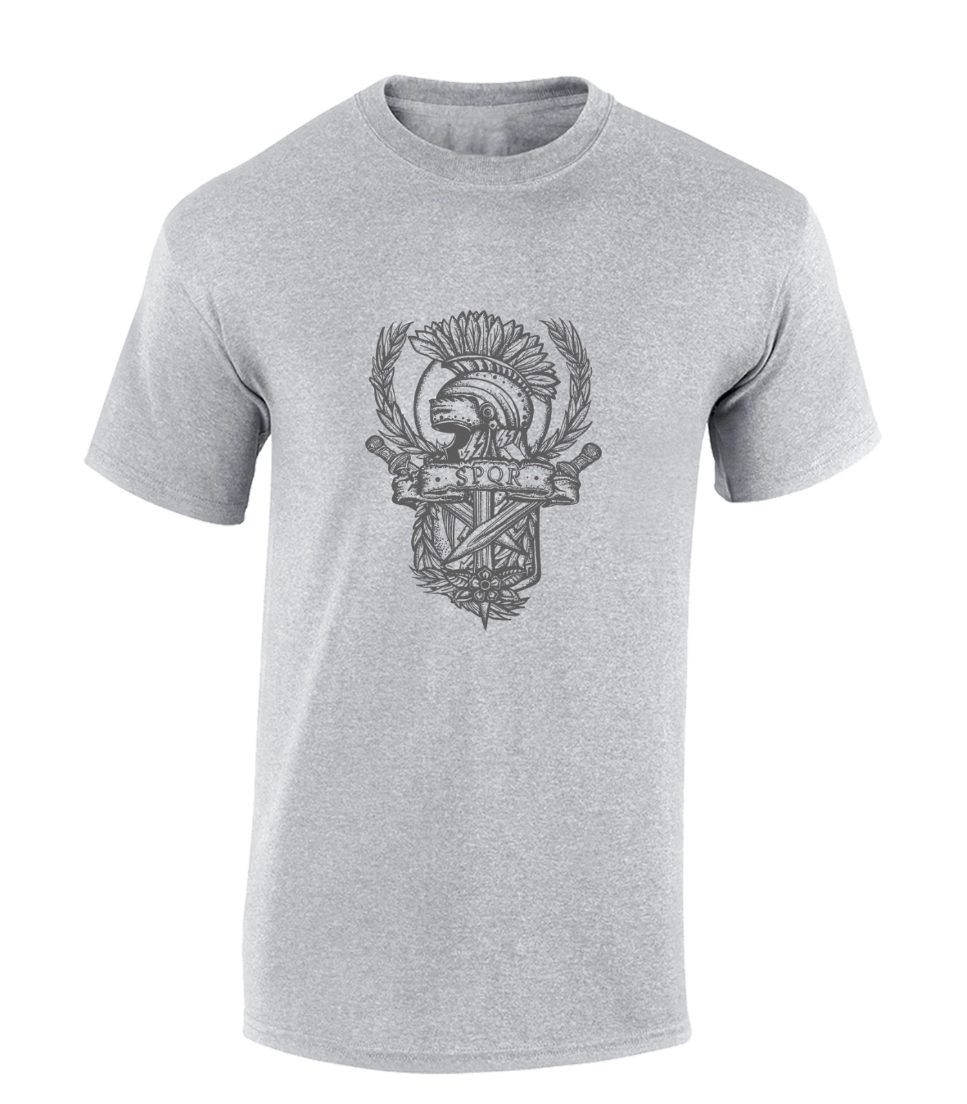 ROMAN GLADIUS MENS T SHIRT GLADIATOR SWORD SPARTAN GYM TRAINING TOP COOL