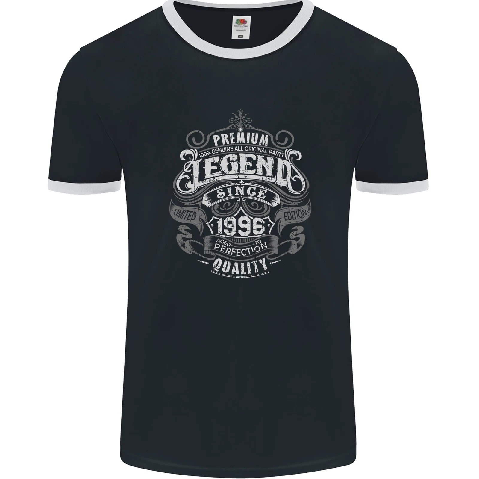 Premium Legend 30th Birthday 1996 Mens Ringer T-Shirt FotL
