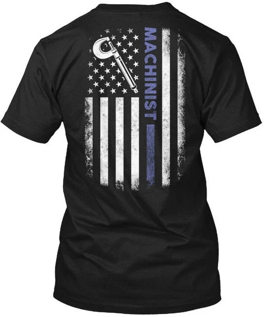 Machinist- - Machinist Tee T-Shirt Made in the USA Size S to 5XL