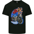 King is Back Custom Chopper Biker Motorcycle Mens Cotton T-Shirt Tee Top