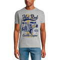 Men's Graphic T-Shirt Hot Rod New York Since 1983 - Custom Engine 41st Birthday
