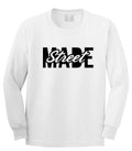Kings of NY Street Made Long Sleeve T-Shirt hood art script new york streetwear