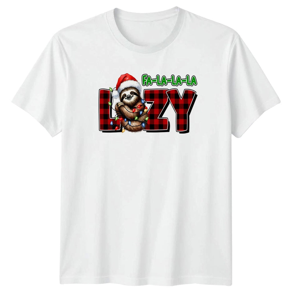 Fa-La-La-La Lazy Sloth T-Shirt Sloth Christmas Christmas Gift For Him And Her