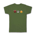 Gift T-Shirt : Wake Up for Coffee Funny Smiley Emoticon
