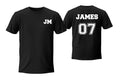 Personalised Football T-Shirt Custom Name And Jersey Number Birthday Gift Top