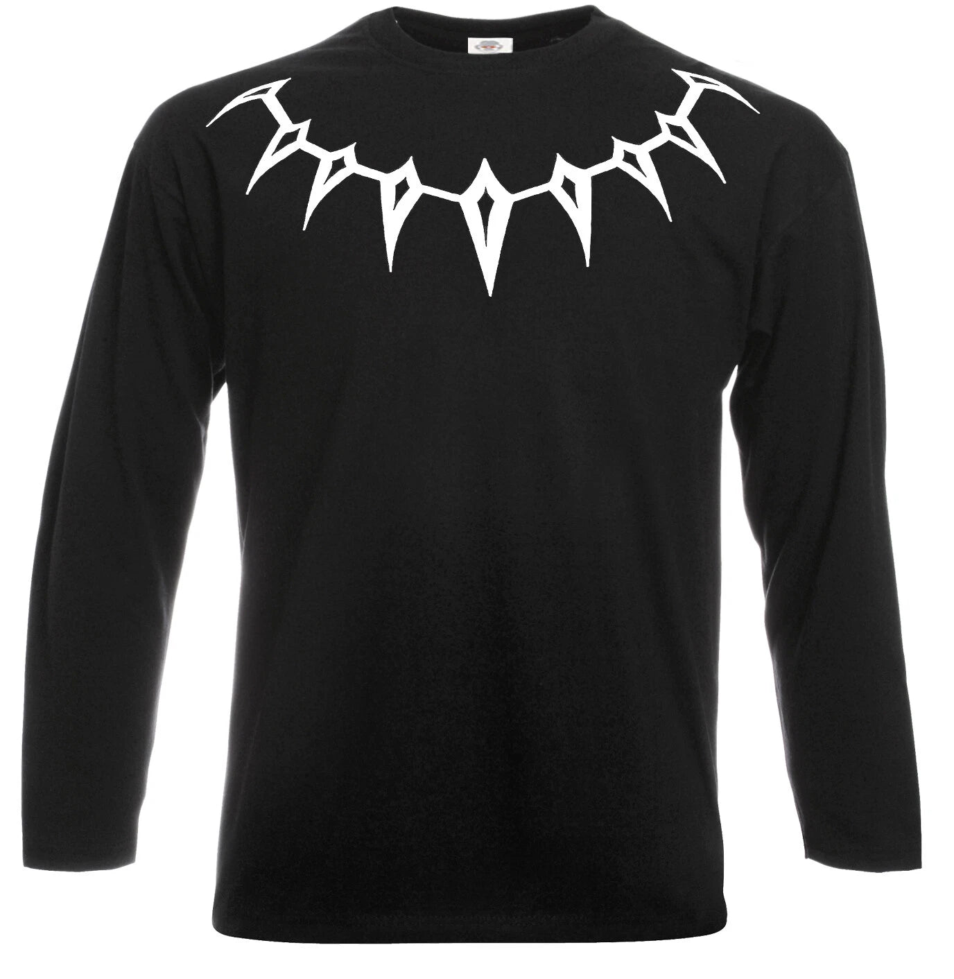 Black Panther Necklace Long Sleeve T-Shirt Wakanda Killmonger Royal comic Erik