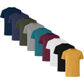 T-Shirt Mens Plain 100% Cotton Tee Shirt Short Sleeve Multi Pack SM-5XL