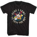 Mighty Mouse Cartoon Here I Come To Save The Day Men's T Shirt