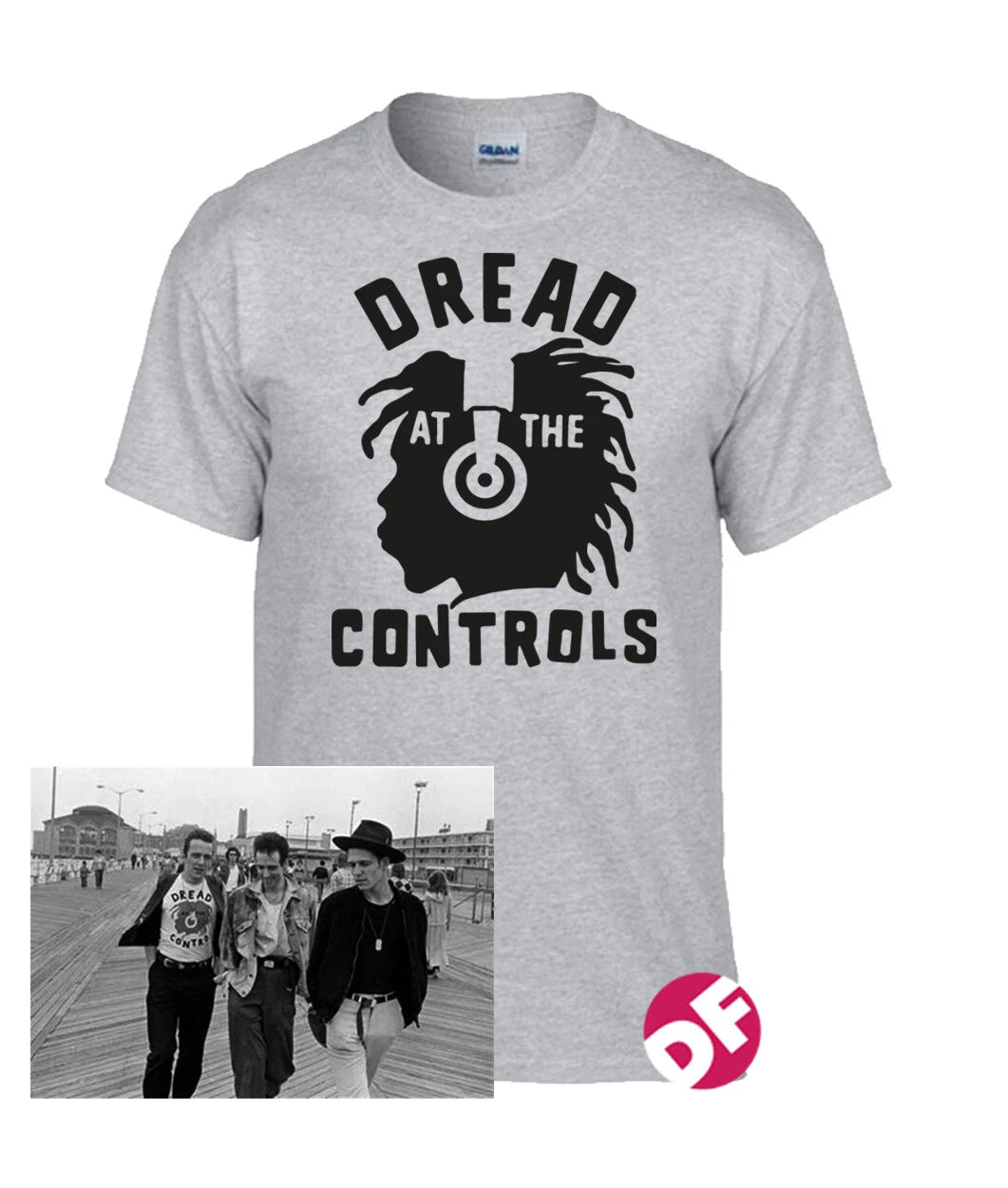 Dread at the Controls Tshirt style worn by Joe Strummer Clash Punk Reggae NEW