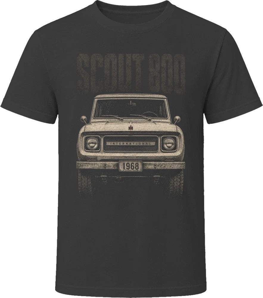 1968 Scout 800 Vintage 4x4 Truck T Shirt